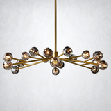 Kristing Smoke Crystal Chandelier 60