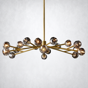 Kristing Smoke Crystal Chandelier D60