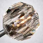 Kristing Smoke Crystal Cluster Chandelier D30