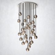Kristing Smoke Crystal Cluster Chandelier D30