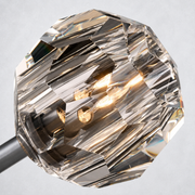 Kristing Smoke Crystal Cluster Chandelier D40