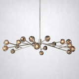 Kristing Smoke Crystal Round Chandelier 72