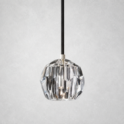 Kristing Clear Cristal  Glass Cord Pendant