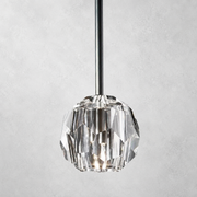 Kristing Clear Cristal  Glass Rod Pendant