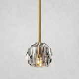 Kristing Clear Cristal  Glass Rod Pendant