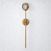 Kristing Clear Crystal Grand Wall Sconce