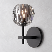 Kristing Clear Glass Sconce