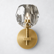 Kristing Clear Glass Sconce