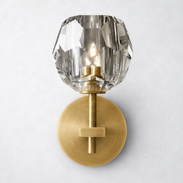 Kristing Clear Glass Sconce