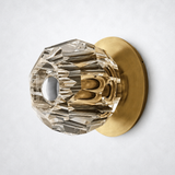 Kristing Clear Glass Tiny Wall Sconce