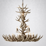 Natural Antler Chandelier 48