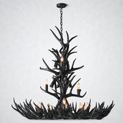 Natural Antler Chandelier 48