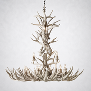 Natural Antler Chandelier 48