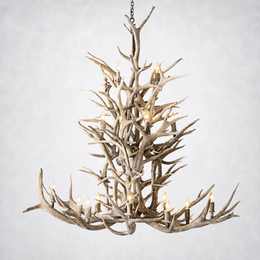 Natural Antler Chandelier 66
