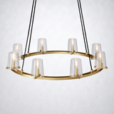 Matilo Glass Round Chandelier