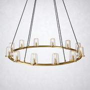 Matilo Glass Round Chandelier