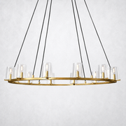 Matilo Glass Round Chandelier
