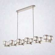 Saray Crystal Linear Chandelier