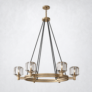 Saray Crystal Round Chandelier