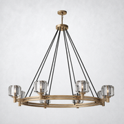 Saray Crystal Round Chandelier