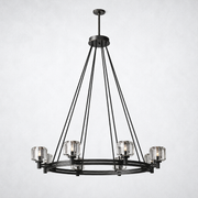 Saray Crystal Round Chandelier