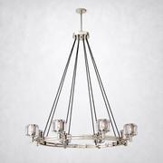 Saray Crystal Round Chandelier