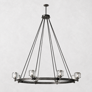 Saray Crystal Round Chandelier