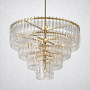 Sarika 4-Tier Round Chandelier 48