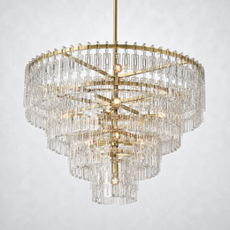Sarika 4-Tier Round Chandelier 48