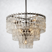 Sarika 3-Tier Round Chandelier 36