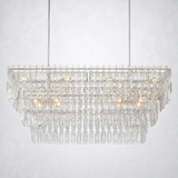 Sarika 3-Tier Rectangle Chandelier 60