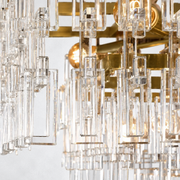 Sarika 4-Tier Rectangle Chandelier 72