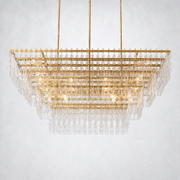 Sarika 4-Tier Rectangle Chandelier 72