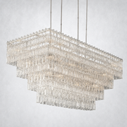 Sarika 4-Tier Rectangle Chandelier 72