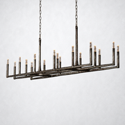 Adubes Linear Chandelier 96”
