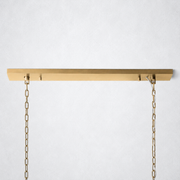 1920 Kaile Single Rectangular Chandelier