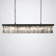 1920 Kaile Single Rectangular Chandelier