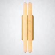 Aoudne Alabaster Double Sconce