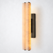 Aoudne Alabaster Double Sconce