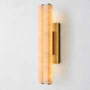 Aoudne Alabaster Double Sconce