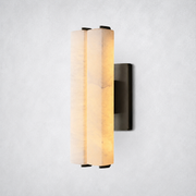 Aoudne Alabaster Double Sconce
