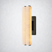 Aoudne Alabaster Double Sconce
