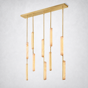 Aoudne Alabaster Linear Chandelier 54