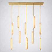 Aoudne Alabaster Linear Chandelier 54