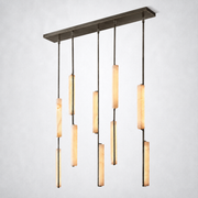Aoudne Alabaster Linear Chandelier 54