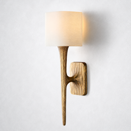 Adubes Forged Shaded Wall Sconce