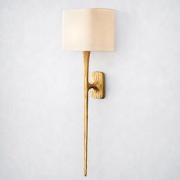 Adubes Forged Grand  Shaded Wall Sconce