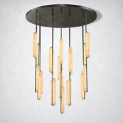 Aoudne Alabaster Round Chandelier 56