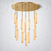 Aoudne Alabaster Round Chandelier 56