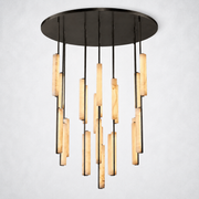 Aoudne Alabaster Round Chandelier 56